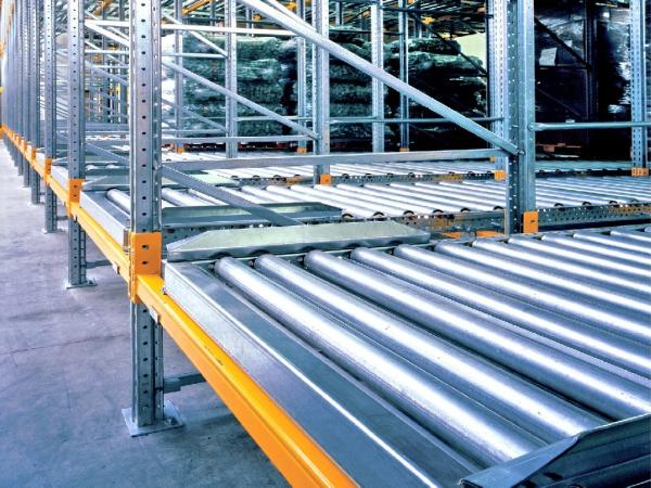 Buy cheap High Capacity Gravity Flow Racks Roller Warehouse Storage OEM from wholesalers