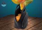 Black Built Ny Gourmet Getaway Neoprene Lunch Tote With Nylon Zipper