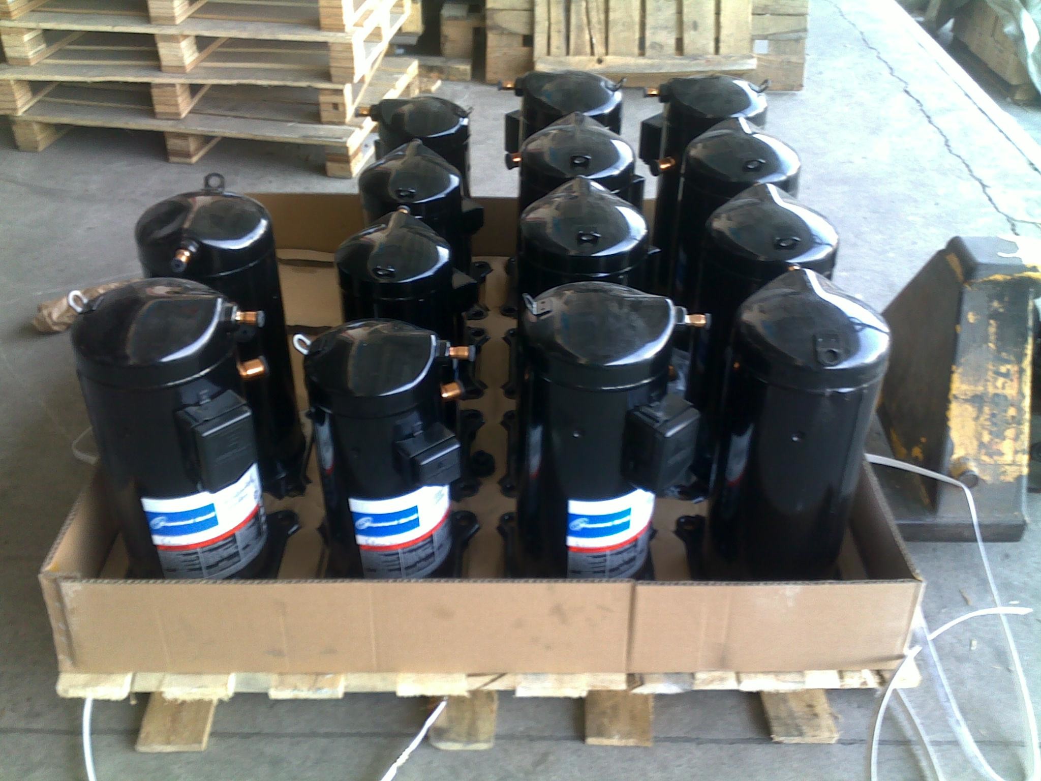 Stationary Refrigeration Copeland Scroll Compressor ZB15KQE-TFD-551 R22 -2HP