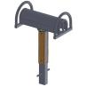 Buy cheap outdoor fitness equipments WPC materials based back stretcher-LK-S05 from wholesalers