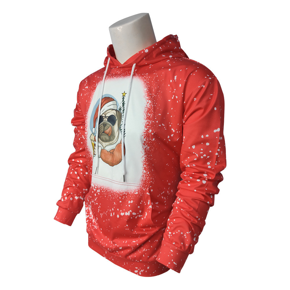 Colorful Fleece Tie Dye Sublimation Sweatshirts Heat Transfer Printed