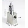Buy cheap Eternal Proportional Hydraulic Valve control pressure relief valve yuken from wholesalers