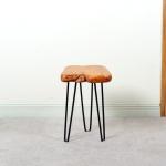 Apartment European Log Color Triangle support Solid Wood Coffee Tables