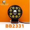 Buy cheap Circle Red Yellow White Flashing Dual Color LED Headlight 4x4 Car Offroad Work Light from wholesalers