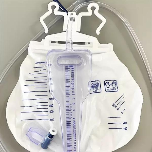 Disposable Urine Drainage Bag Urine Meter System Medical External Urine Bag