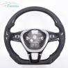 Buy cheap Race Car Black Volkswagen Carbon Fiber Steering Wheel Toray Twill from wholesalers