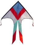 Nylon Material Delta Wing Kite 2-5bft Swing Range With Fiberglass Frame