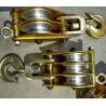 Buy cheap Double Wheel Tower Erection Tools Aluminium Alloy Side Panel Snatch Block from wholesalers