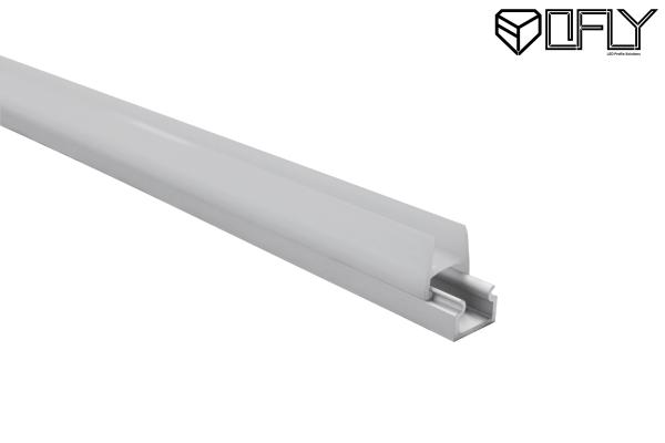 Buy cheap 2m Led Strip Lighting Mounting Profiles Frosted For Glass Borad Lighing from wholesalers