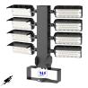 Buy cheap 900W Aluminum Stadium LED Flood Ligh IK08 High Protection IP66 Waterproof Dustproof 165lm/W Ra70 For Airport Hangers from wholesalers