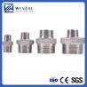 Buy cheap 304/316L Stainless Steel BSP/NPT Male Thread Hexagonal Nipple for Water Media 1/4''-4.0 from wholesalers
