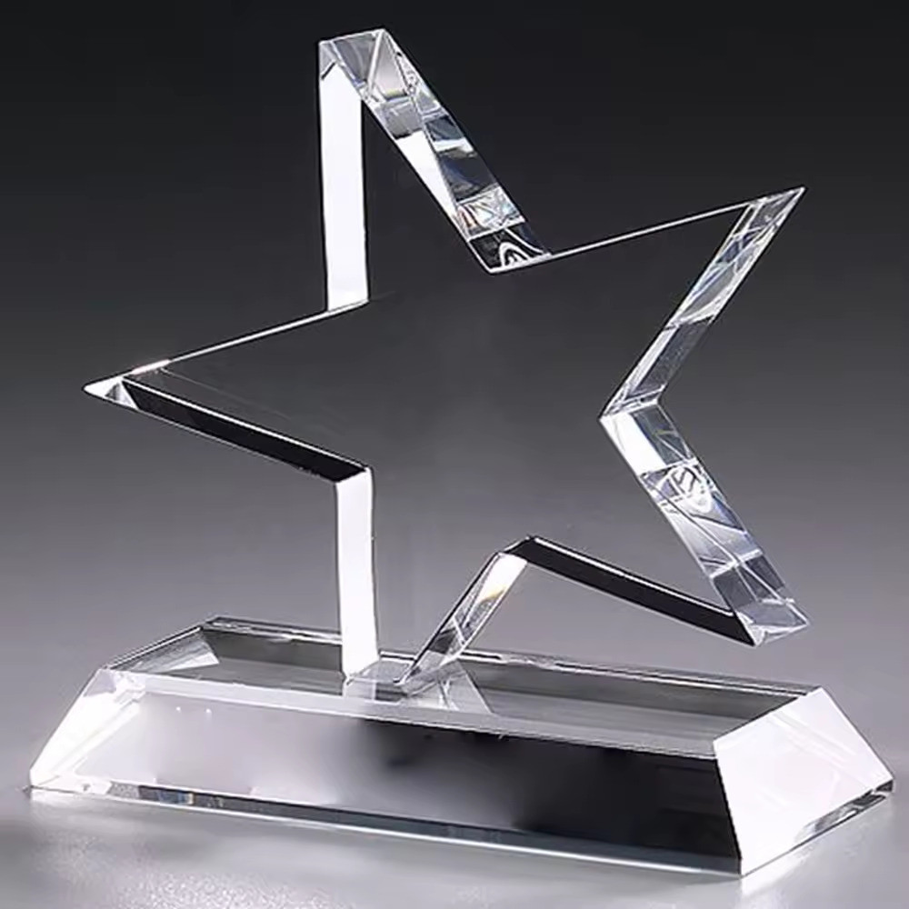 Wholesale Acrylic Block Plexiglass Trophy Stand Coin Collection For Business Recognition