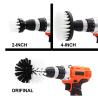Buy cheap 13cm 13Pcs Soft Drill Brush Attachment Set 1.5kg Efficient Cleaning from wholesalers