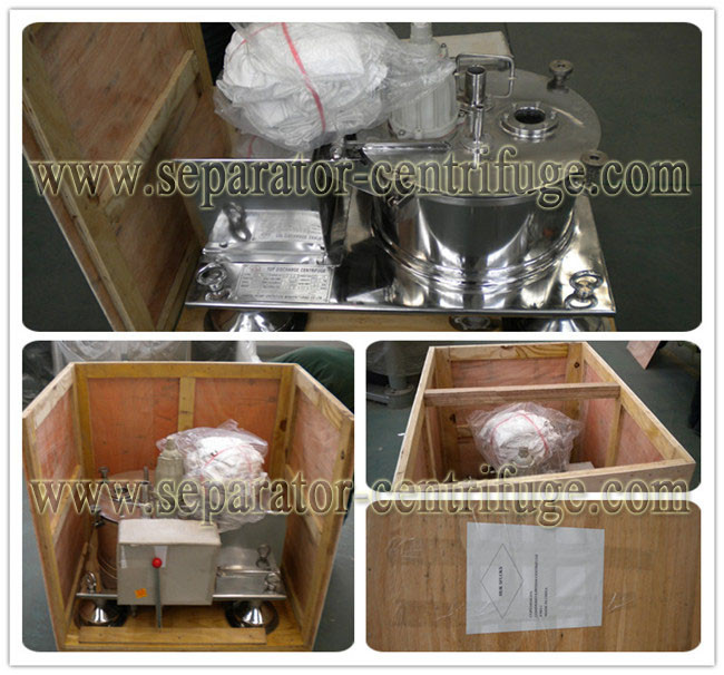 Flatform Manual Top Discharging, Hermetic Closure Chemical Separator - Centrifuge