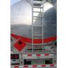 Buy cheap Aluminum 42000L Oil Tank Trailer , Diesel Fuel Tank Trailer With Two Compartments from wholesalers