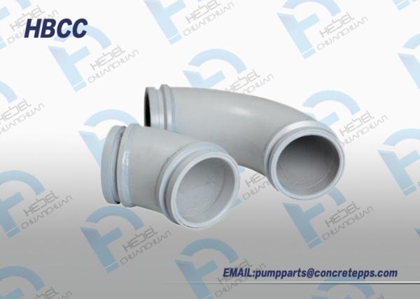 Buy cheap Casting elbow standard SK flange DN125 R275 45D elbow, twin wall elbow from wholesalers