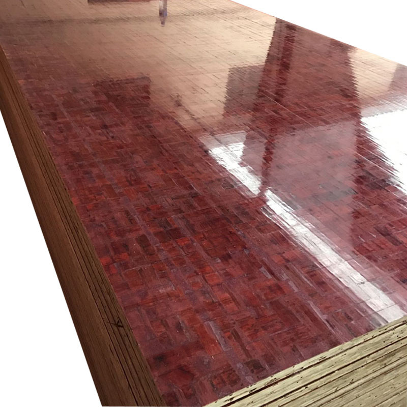 9 Ply 12mm Bamboo Film Faced Plywood For Concrete Construction