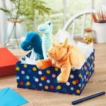 Ivory Board Multicolor Dots Rigid Kraft Boxes For Multiple Gifts