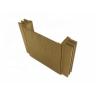 Buy cheap Yellow Anodized Aluminum Profiles Extruding Work , Custom Extruded Aluminum Profile from wholesalers
