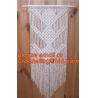 Buy cheap Macrame Wall Art Hanging, Tapestry Wedding Decoration, Bunting Banner knitted, crochet wedding bunting from wholesalers