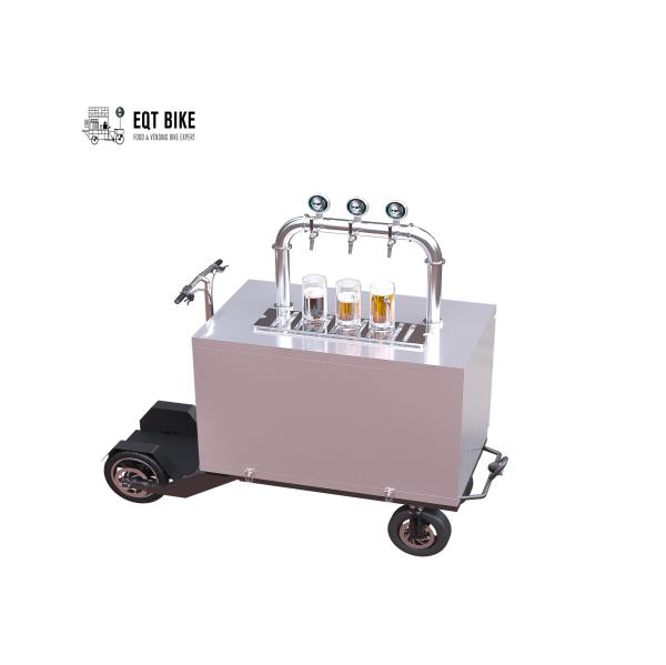 Buy cheap 220V Street Cargo Skate Beer Bike Cart 2070mm Length from wholesalers