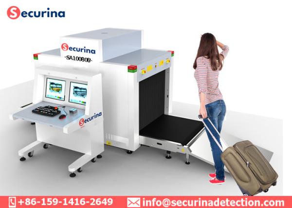 Buy cheap Low Conveyor X Ray Baggage Scanner 0.2-1.2mA 58db 1000mm×800mm Tunnel Size from wholesalers