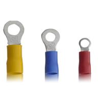 Buy cheap 0.250kg Cable Ring Terminals Tin Coated Ring Type Wire Connecting product