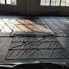Buy cheap Flame Retarding PVC Tarpaulin Fabric 24 Ft X 27 Ft 8 Ft Flap Black 18 Oz Vinyl Coated Lumber Tarps from wholesalers