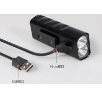 Buy cheap IP68 Waterproof Led Bike Front Light Aluminum Body Material CE Certificated product