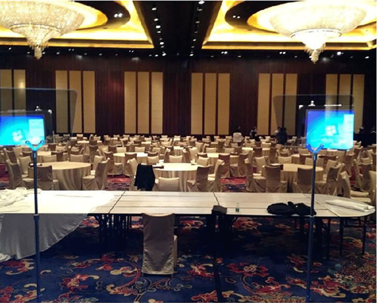 Speech Teleprompter 17HY 17 inches Conference Presidential Teleprompter with Monitor