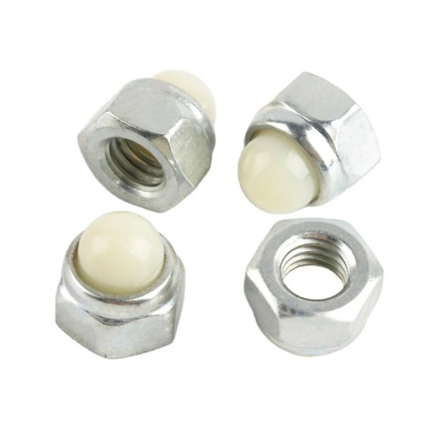 Buy cheap Galvanized Domed Cap Nut Din 1587 M10 Grade 10.9 Spheroidizing from wholesalers