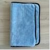Buy cheap Microfiber Super Thick Coral Fleece Fabric Towel For Car Cleaning Cloth With Black Bordure Edge from wholesalers