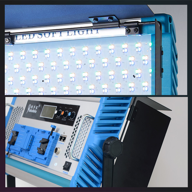 Yidoblo RGB Led Video Panel A-2200C with 2.4G Wireless Remote Control led light for filmmaking&video production