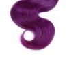 Buy cheap 7A Ombre Purple Hair Weave Body Wave 1B / Purple 1B / Blue Two Tone Hair from wholesalers