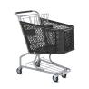 Buy cheap 125L 900MM 4 Wheel Silver Basket Trolley With Wheels Grocery Shopping Trolley Q235 from wholesalers