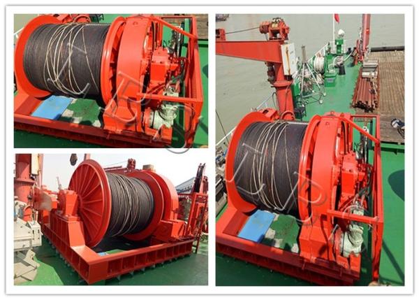 Buy cheap Oil Exploration Industry Use 3000m Electric Winch For Ship Deck from wholesalers