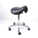 Self Skinny PU Foaming ESD Clean Room Chairs Saddle Stools For Riding Work