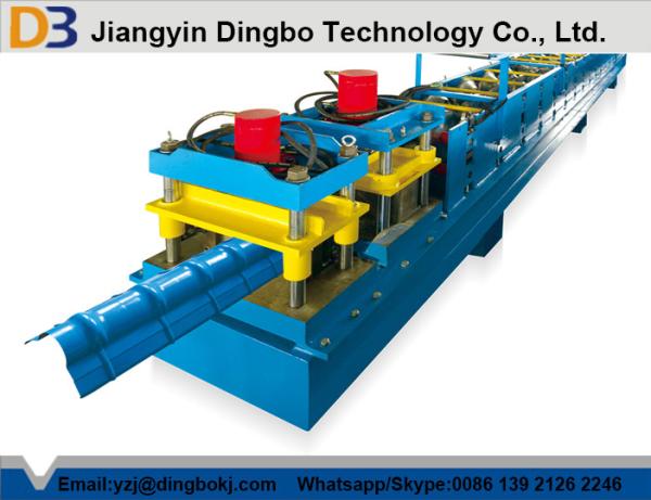 Buy cheap 4kw Ridge Cap Steel Tile Forming Machine 76mm Diameter of The Roller for Lawn Garden from wholesalers