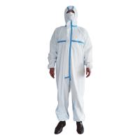 Buy cheap Personal Full Body Disposable Coveralls S-6XL Full Sizes CE Certification product