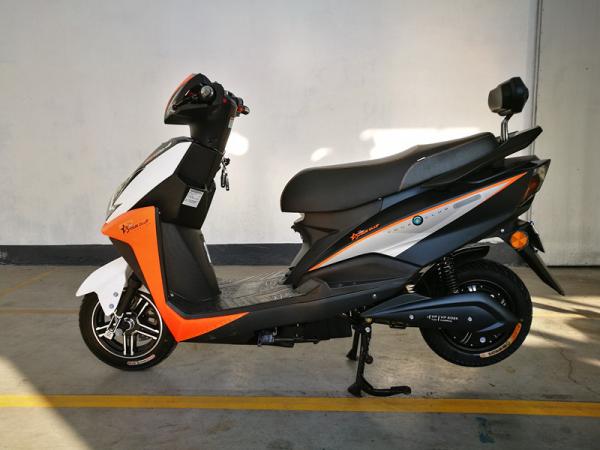Buy cheap High Speed Lithium Electric Motorcycle / Scooter 65km Range Distance per Charge from wholesalers