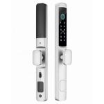 Zinc Alloy Waterproof Smart Door Lock Silver / Black High Security Smart Lock