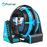 VR Theme Park Equipment 720 Rotation Immersive Roller Coaster 2 Player 9D VR