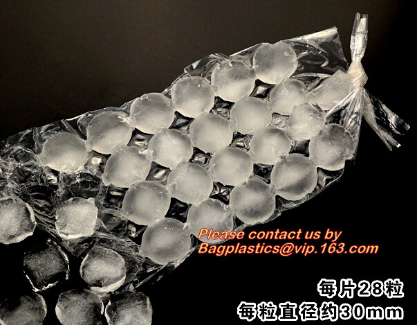 Non Toxic High Quality plastic Disposable PE Ice Cube Bag, Food Grade Safety Disposable Plastic Ice Cube Bag for Making