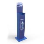 Fashion Style Alkaline Water Auto Lift Vertical Vendor with Changeable Logo for