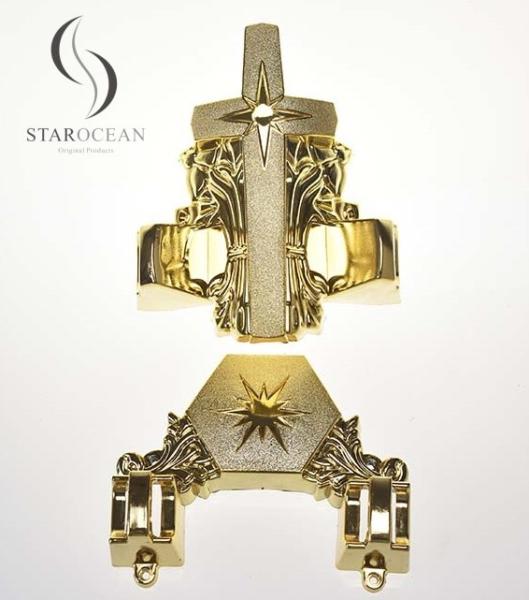 Buy cheap Star-shaped Coffin Corner Gold-finished Accessories in Optional Colors 12# from wholesalers