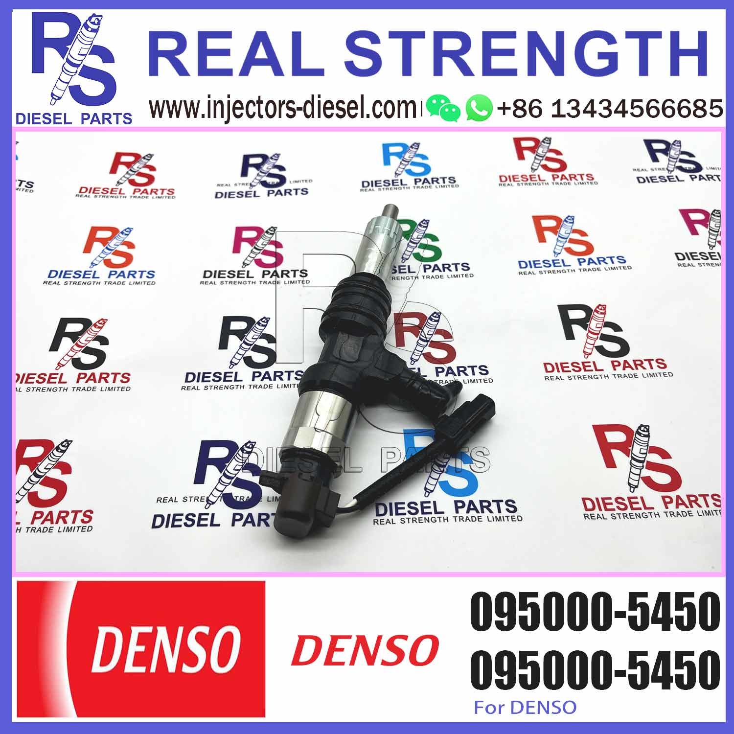 Fuel Injector Denso 0950005450 Common Rail Diesel For Mitsubishi Common Rail Injector 095000-5450