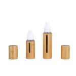 50ml Cream 28/400mm Airless Cosmetic Bottles 30ml 15ml 28/410mm Lotion Bamboo