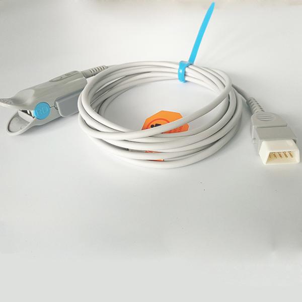 Buy cheap BCI 9 Pin DB9 Adult Finger Clip SpO2 Sensor 3M Length from wholesalers