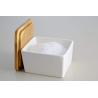 Buy cheap Formaldehyde Free Bamboo Salad Set , Ceramic Salt Box With Bamboo Lid from wholesalers