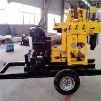 Buy cheap Xy-150t Portable Wheel Trailer Mounted Geotechnical Testing/Soil Investigation Core Drill Rig product